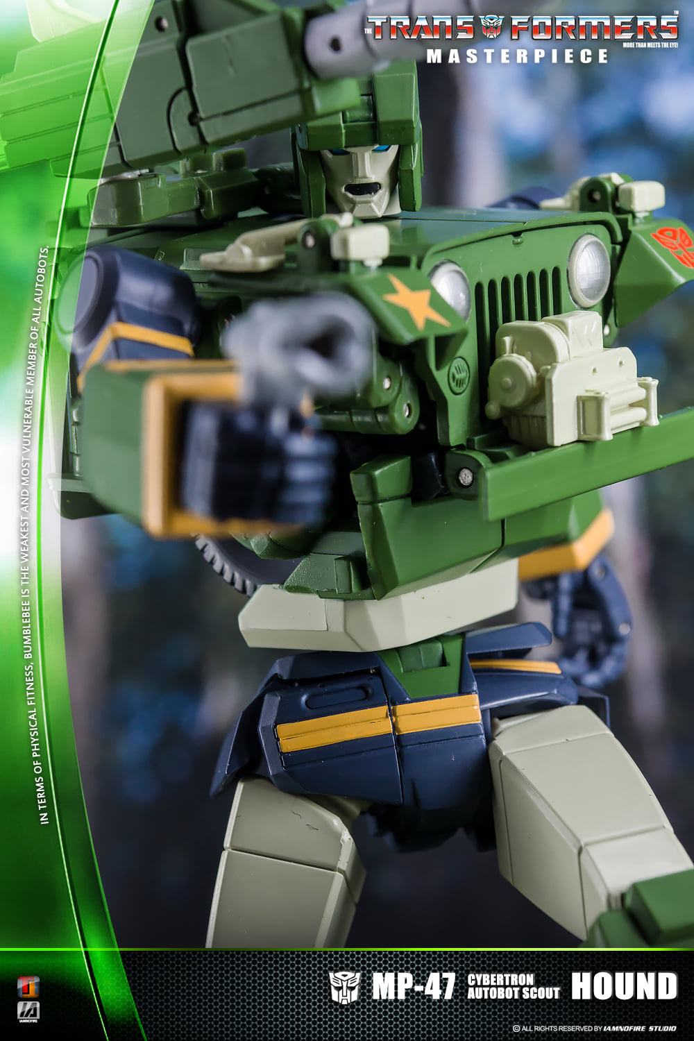 Takara Transformers MP-47 Hound - IAMNOFIRE Toy Photography Gallery